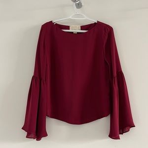 Nicole Miller silk blouse